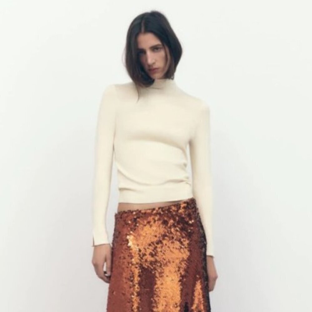 Genuine Zara Cambodian surplus sweater SIZE S 1509/104/715